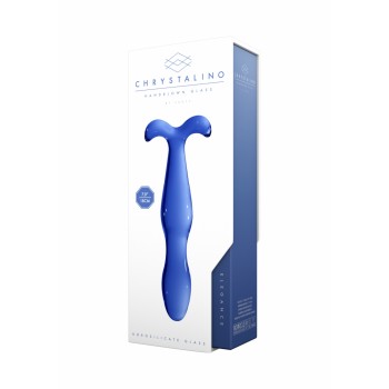 Estimulador Elegance Chrystalino 18cm Azul