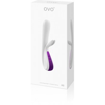 Vibrador Rabbit OVO K5 Metallic Lilac