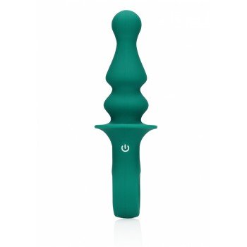 Vibrador anal Pawn Shaped  - Peacock Plume