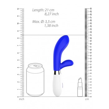 Achilles - Ultra Soft Silicone - 10 Velocidades - Royal Blue