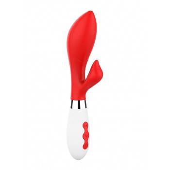 Achelois - Ultra Soft Silicone - 10 velocidades - Vermelho