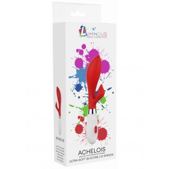 Achelois - Ultra Soft Silicone - 10 velocidades - Vermelho