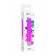 Eleni - Super Soft ABS - Multi-Speeds Este vibrador fino e luminoso trará diversão e alegria em todos os sentidos. O vibrador colorido é feito de plástico ABS de alta qualidade com revestimento de PU e operado por bateria. Você pode alterar facilmente a ve