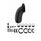 Cinto Castidade Modelo 04 12cm ManCage Preto