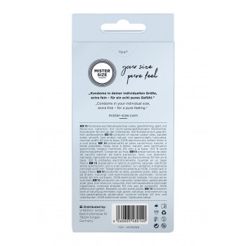 Mister Size 60 mm 10 pack