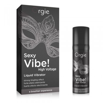 Vibrador Liquido Sexy Vibe! High Voltage 15ml