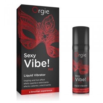 Vibrador Liquido Sexy Vibe! Hot 15ml