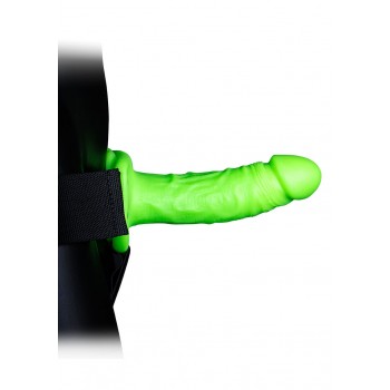 Realistic 7 Strap-on Harness - GitD - Neon Green/Black