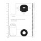 Uma manga de silicone super macia e elástica projetada para maximizar o conforto e criar de forma rápida e eficaz um vácuo hermético nos cilindros de pênis bombeados Peso do produto 20 gramas Diâmetro do produto 6,5 cm D