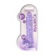 Dildo realistico com testiculos 23cm Lilas - RealRock Este modelo REALROCK CRYSTAL CLEAR foi projetado com bolas realistas para uma experiência realística aprimorada. Todos vêm com uma ventosa resistente para que você possa colá-los em praticamente qualquer superfície
