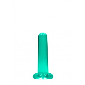 Não Realistico Dildo com ventosa - 13,5 cm - Turquesa