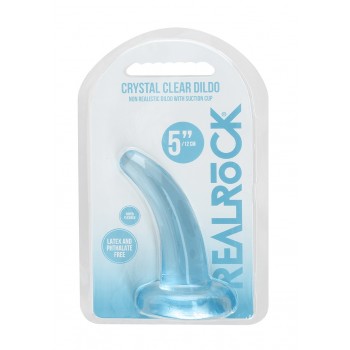 Não Realistico Dildo com ventosa - 11,5 cm - Azul