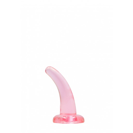 Não Realistico Dildo com ventosa - 11,5 cm - Rosa Pronto para um orgasmo CRYSTAL CLEAR? Alcance o seu melhor clímax em grande estilo com estes vibradores transparentes de formato bonito. Este dildo pode ver através de si e saberá exatamente como gosta. Este dildo é adeq