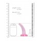 Não Realistico Dildo com ventosa - 11,5 cm - Rosa Pronto para um orgasmo CRYSTAL CLEAR? Alcance o seu melhor clímax em grande estilo com estes vibradores transparentes de formato bonito. Este dildo pode ver através de si e saberá exatamente como gosta. Este dildo é adeq