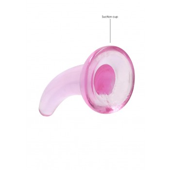 Não Realistico Dildo com ventosa - 11,5 cm - Rosa