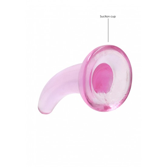 Não Realistico Dildo com ventosa - 11,5 cm - Rosa Pronto para um orgasmo CRYSTAL CLEAR? Alcance o seu melhor clímax em grande estilo com estes vibradores transparentes de formato bonito. Este dildo pode ver através de si e saberá exatamente como gosta. Este dildo é adeq