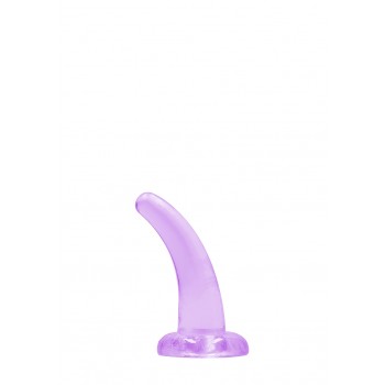 Não Realistico Dildo com ventosa - 11,5 cm - Lilas