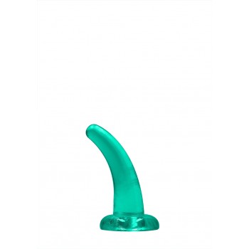 Não Realistico Dildo com ventosa - 11,5 cm - Turquesa