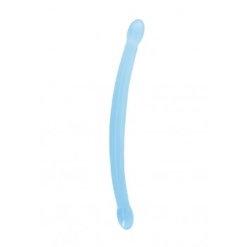  Dildo Não Realistico Duplo - 42 cm - Azul