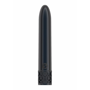 Vibrador Shiny - Recarregavel ABS  -  Gunmetal