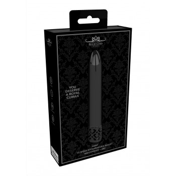 Vibrador Shiny - Recarregavel ABS  -  Gunmetal