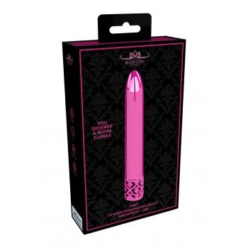 Vibrador Shiny - Recarregavel ABS  - Rosa
