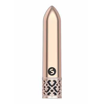 Vibrador Glitz - Recarregavel ABS - Rose Gold