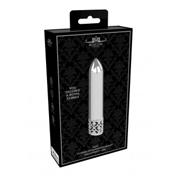 Vibrador Glitz - Recarregavel ABS - Prateado