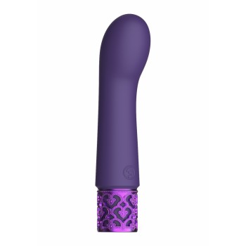 Vibrador ponto G Bijou - Recarregavel Silicone - Purple