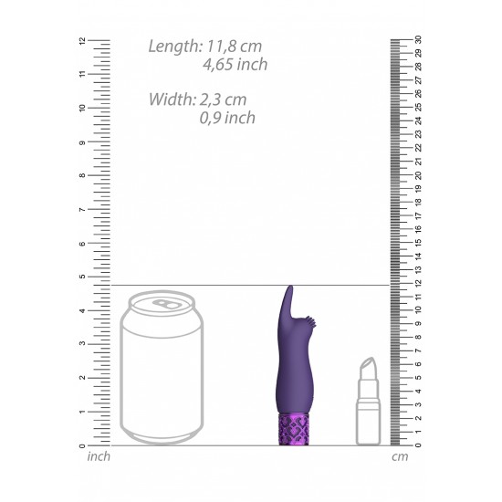 Vibrador Elegance - Recarregavel Silicone - Purple Não precisa de ser da realeza para desfrutar desta linha elegante. Escondida por baixo do seu exterior de silicone de qualidade médica, sedosa e suave, encontra-se uma qualidade inigualável. As bases vibratórias do ELEGA