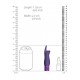 Vibrador Elegance - Recarregavel Silicone - Purple Não precisa de ser da realeza para desfrutar desta linha elegante. Escondida por baixo do seu exterior de silicone de qualidade médica, sedosa e suave, encontra-se uma qualidade inigualável. As bases vibratórias do ELEGA