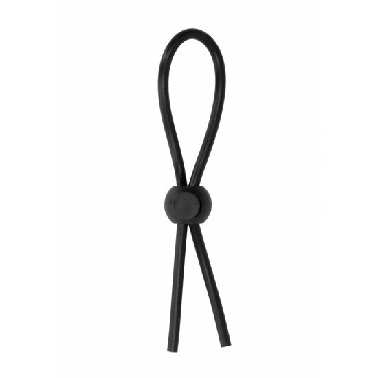 Este anel peniano ajustável e, portanto, confortável, feito de silicone preto de alta qualidade, cria uma ereção dura como pedra. O anel pode ser aplicado e removido de forma rápida e fácil. Ajuste de tamanho faz caber e