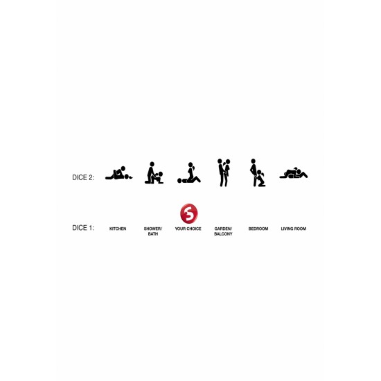 Take the Gamble Sex Dice