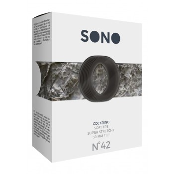 Anel para Pénis No.42 Sono Preto