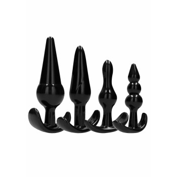 Conjunto 4 Plugs Anais No.80 Sono Preto
