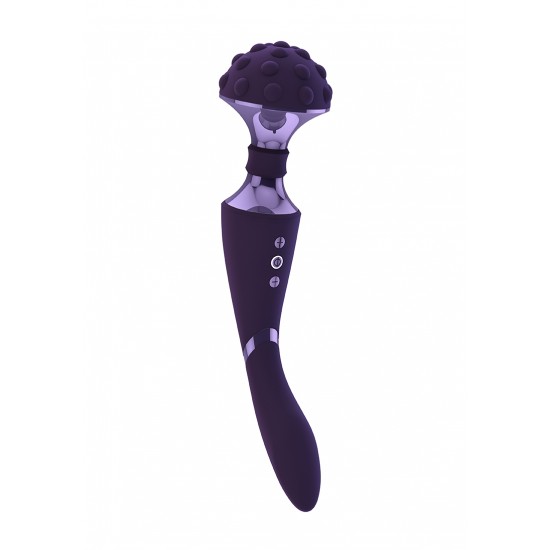 Estimulador Wand Flexível Shiatsu Vive Roxo Vive é um novo fenómeno no mundo dos produtos de prazer adulto de luxo. O estimulador Shiatsu tem um design fabuloso, o que o torna um brinquedo muito apetecível e a sua forma irá mostrar-lhe novas sensações de pra