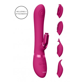 Vibrador rabbit Etsu - Rosa
