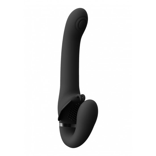 O Satu é o mais inovador modelo de strap-on sem cinto do mercado. Você pode estimular o seu parceiro e ser estimulada ao mesmo tempo. Tem 3 motores que trabalham independentemente: um motor de 10 funções para o seu parce