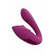 Vibrador Gspot Yuki - Pink O VIVE059 vem com dois motores controlados de forma independente para proporcionar a melhor experiência de prazer. O primeiro motor trata de massagem sensual. O motor de esferas móveis de 3 velocidades massageará seu cli