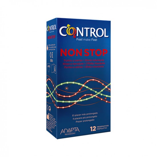 Caixa 12 Perservativos Non Stop Control Caixa 12 Perservativos Non Stop Control