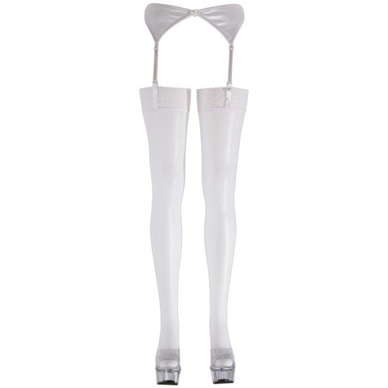 Stockings white 4 Stockings white 4