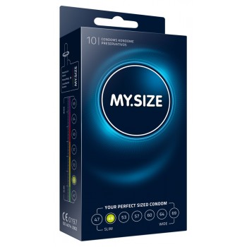Caixa 10 Preservativos MY.SIZE 49mm