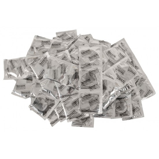 100 Preservativos Secura transparentes