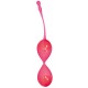 Wearing these love balls inside the vagina can tighten up vaginal muscles and the ones of the pelvic floor. Size: 9 cm long, approx. 3,6 cm diameter. Material: ABS, silicone, free of phthalates according to EU regulation