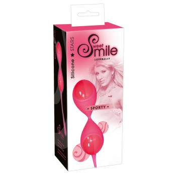 Smile Balls neon pink