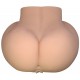 Want the Doggy?Life-like skin-toned butt masturbator with flexible vagina and anus entries to experience real sex sensations! Approx. dimensions: 25 x 16 x 21 cm. Soft material: TPR, free of phthalates according to EU r