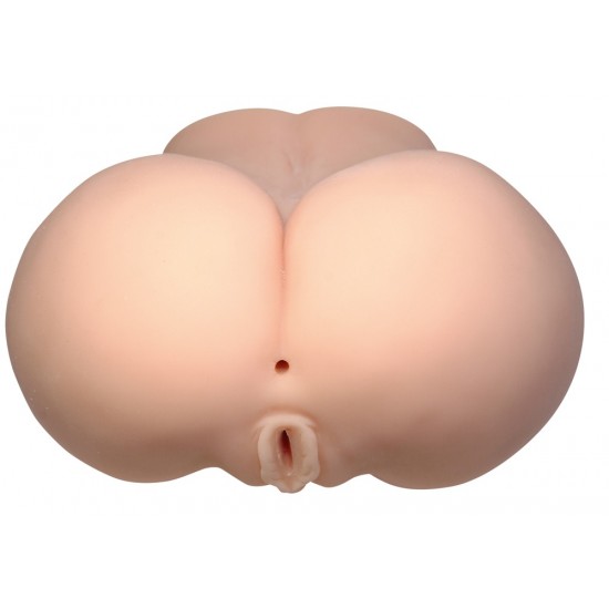 Want the Doggy?Life-like skin-toned butt masturbator with flexible vagina and anus entries to experience real sex sensations! Approx. dimensions: 25 x 16 x 21 cm. Soft material: TPR, free of phthalates according to EU r
