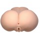 Want the Doggy?Life-like skin-toned butt masturbator with flexible vagina and anus entries to experience real sex sensations! Approx. dimensions: 25 x 16 x 21 cm. Soft material: TPR, free of phthalates according to EU r