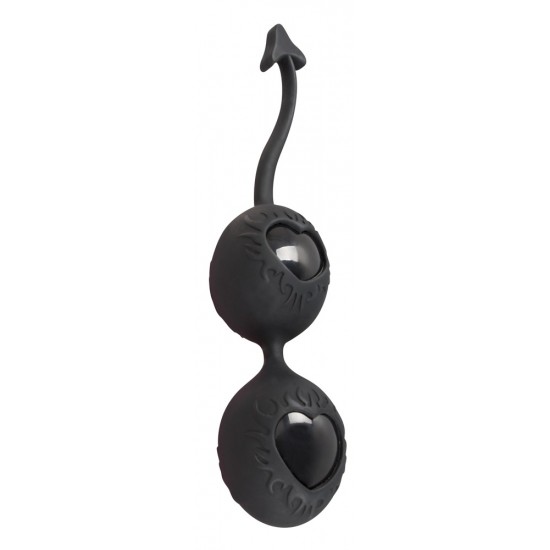Silicone Love Balls black Silicone Love Balls black