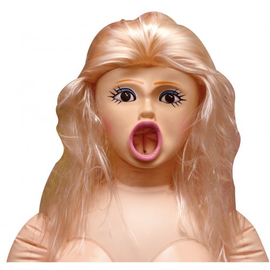 Brandy é uma apaixonante boneca insuflável que consegue lamber e sugar ao mesmo tempo.Possui três buracos convidativos: vagina, ânus e boca, e um rosto 3D e uma cabeleira loira realista. Por fim, perca-se nos seus en